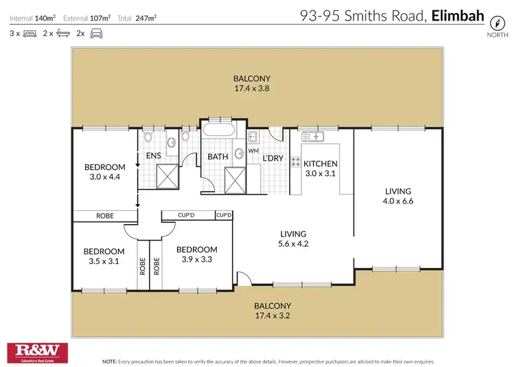 Floorplan of Homely rural property listing, 93-95 Smiths Road, Elimbah QLD 4516