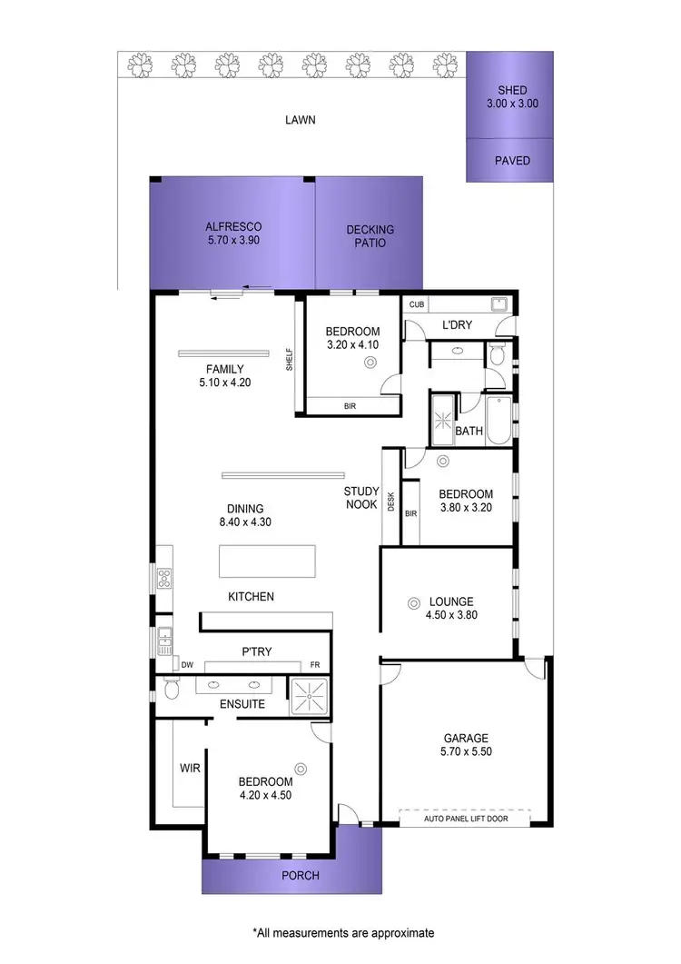 Floorplan of Homely house listing, 19 Washington Street, Parafield Gardens SA 5107