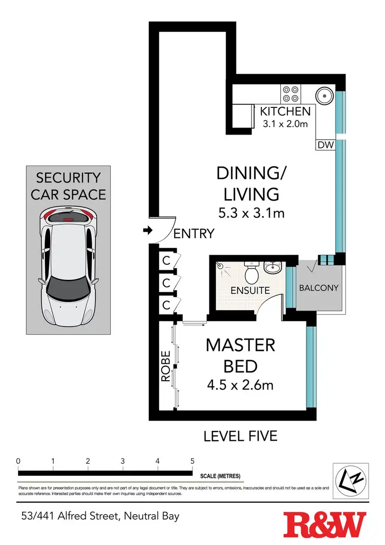 Floorplan of Homely apartment listing, 53/441 Alfred Street North, Neutral Bay NSW 2089