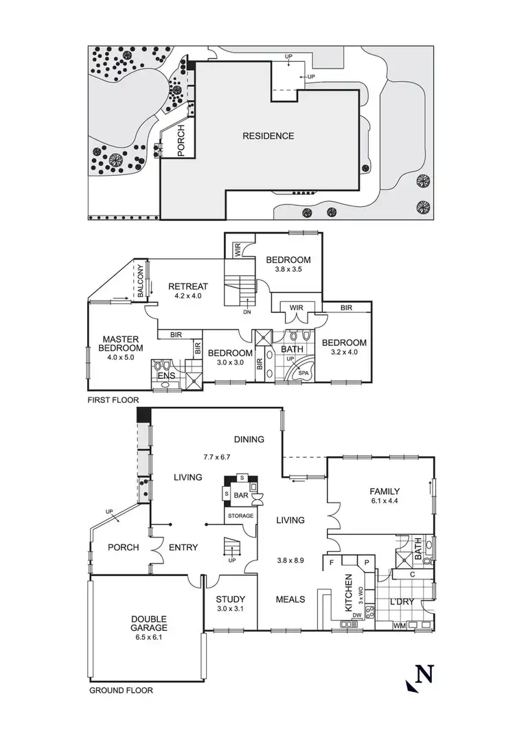 Floorplan of Homely house listing, 7 Lovett Drive, Avondale Heights VIC 3034