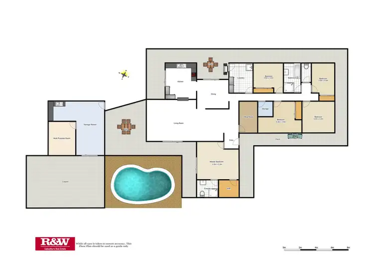 Floorplan of Homely house listing, 16-18 Gallipoli Court, Caboolture South QLD 4510