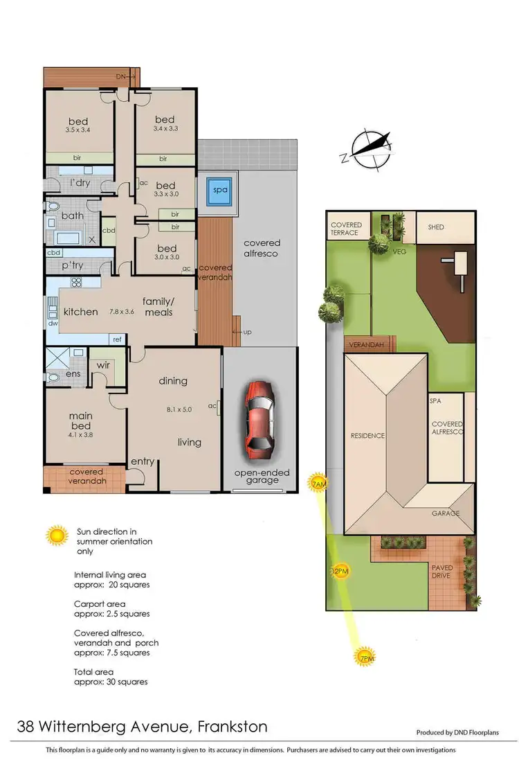 Floorplan of Homely house listing, 38 Witternberg Avenue, Frankston VIC 3199