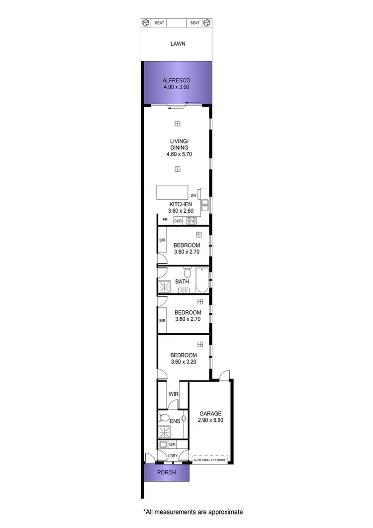Floorplan of Homely house listing, 23C Ann Street, Campbelltown SA 5074