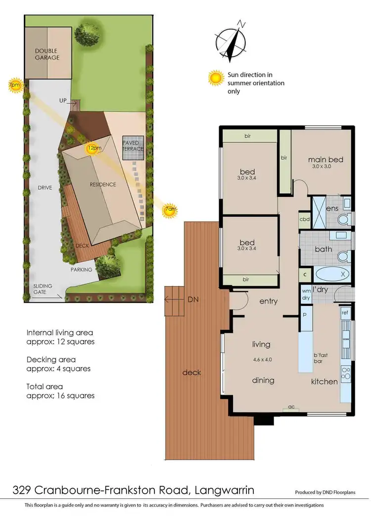 Floorplan of Homely house listing, 329 Cranbourne-frankston Road, Langwarrin VIC 3910