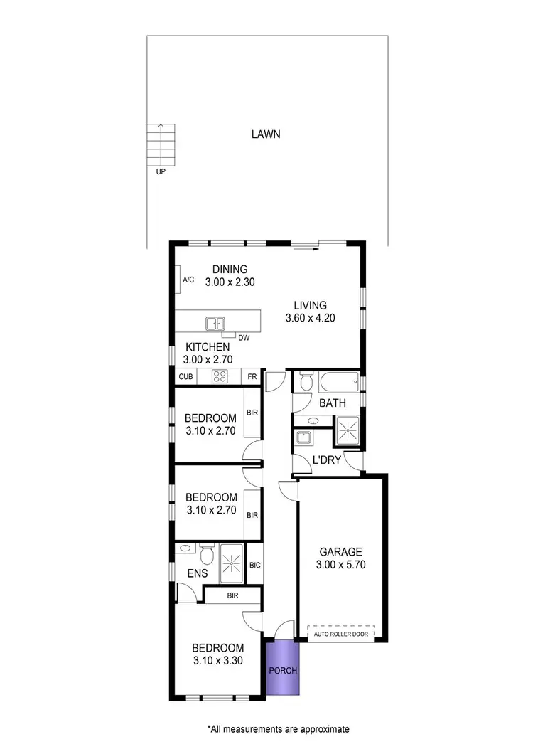 Floorplan of Homely house listing, 44 Trelawney Crescent, Huntfield Heights SA 5163