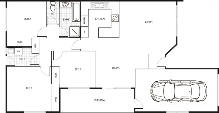 Floorplan of Homely townhouse listing, 5/20 Darcy Close, Gordon ACT 2906