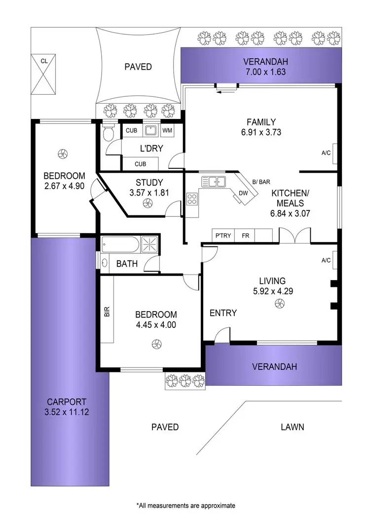 Floorplan of Homely house listing, 25 Gardner Street, Plympton SA 5038