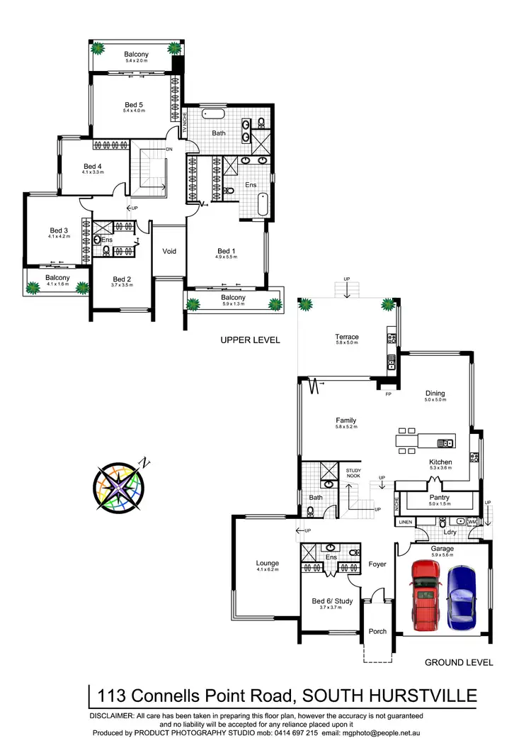 Floorplan of Homely house listing, 113 Connells Point Road, South Hurstville NSW 2221