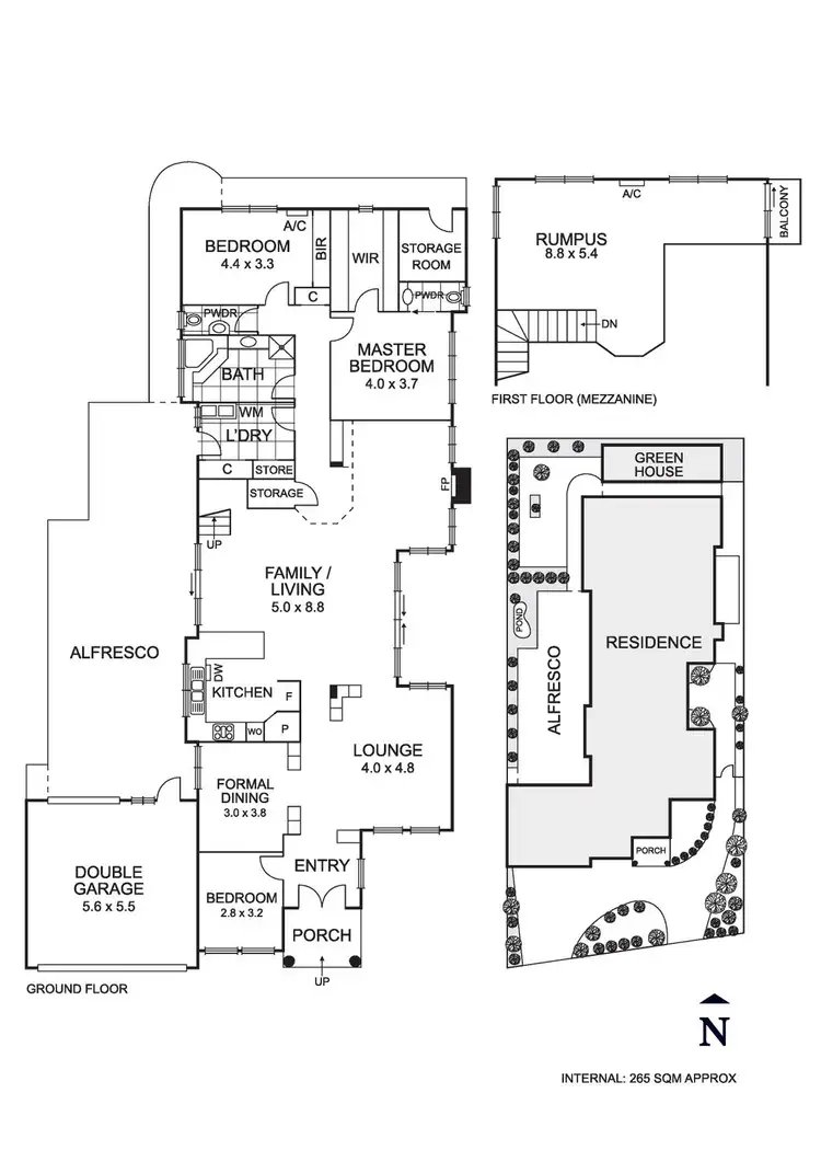 Floorplan of Homely house listing, 8 Woorite Place, Keilor East VIC 3033