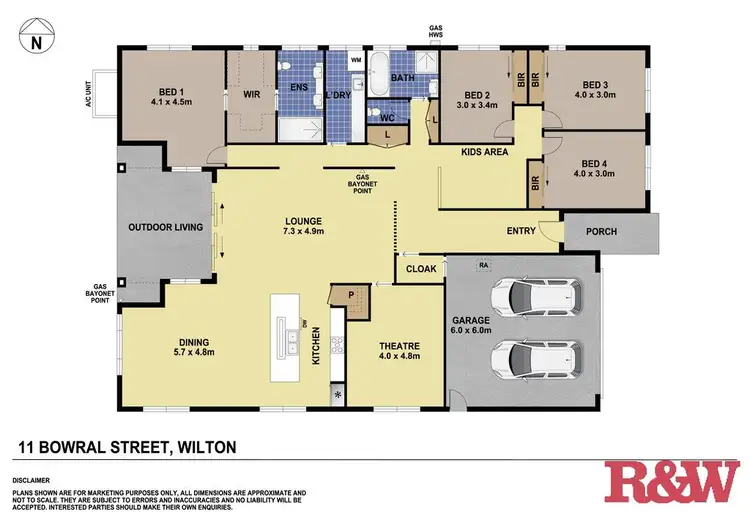 Floorplan of Homely house listing, 11 Bowral Street, Wilton NSW 2571
