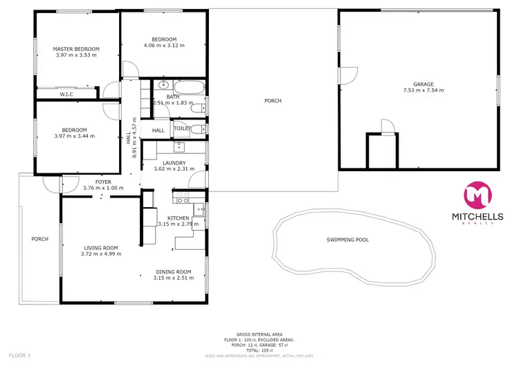 Floorplan of Homely house listing, 29 Ann Street, Torquay QLD 4655