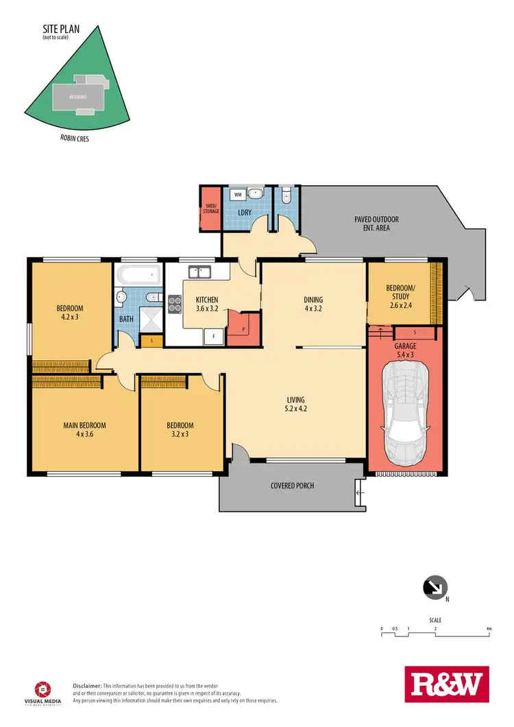 Floorplan of Homely house listing, Address available on request