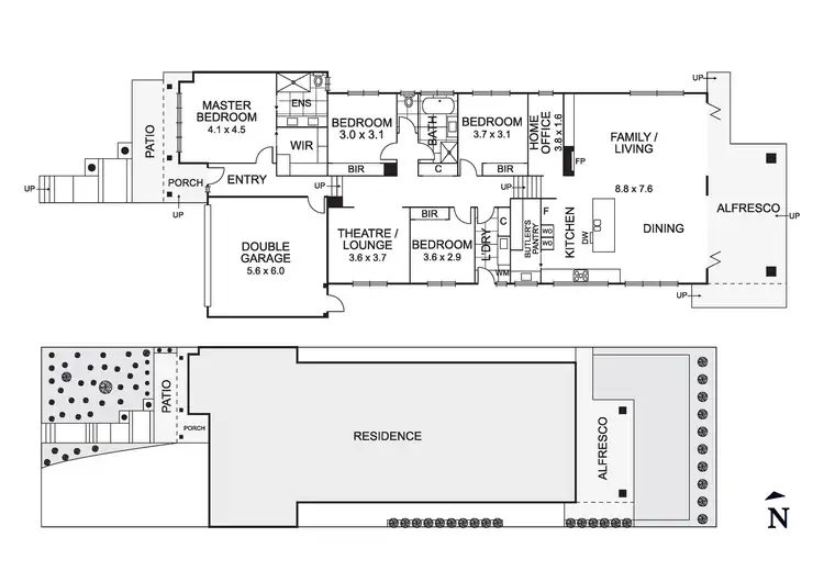 Floorplan of Homely house listing, 10 Deakin Street, Essendon VIC 3040