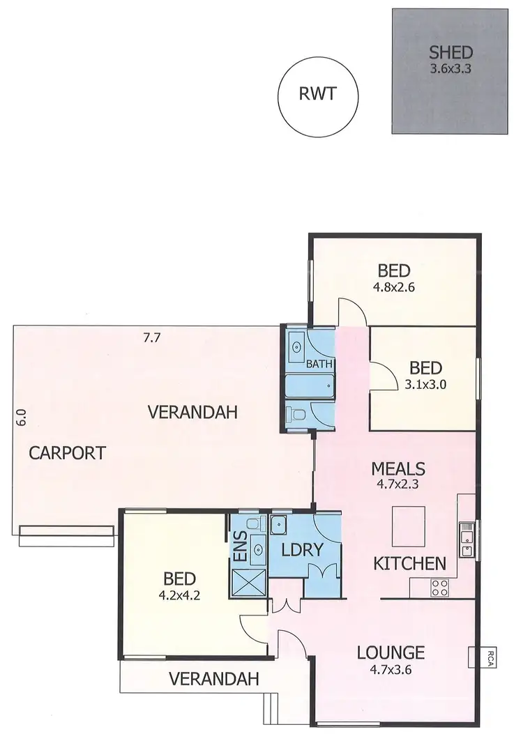 Floorplan of Homely house listing, 30 Elm Avenue, Murray Bridge SA 5253
