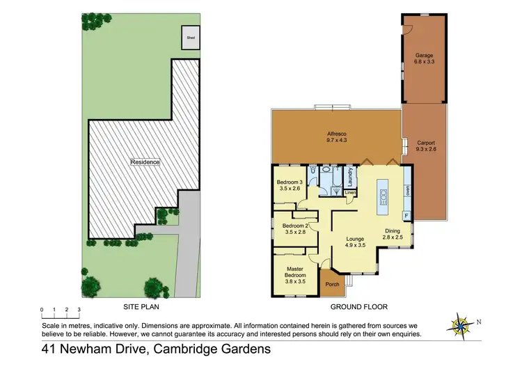 Floorplan of Homely house listing, 41 Newham Drive, Cambridge Gardens NSW 2747
