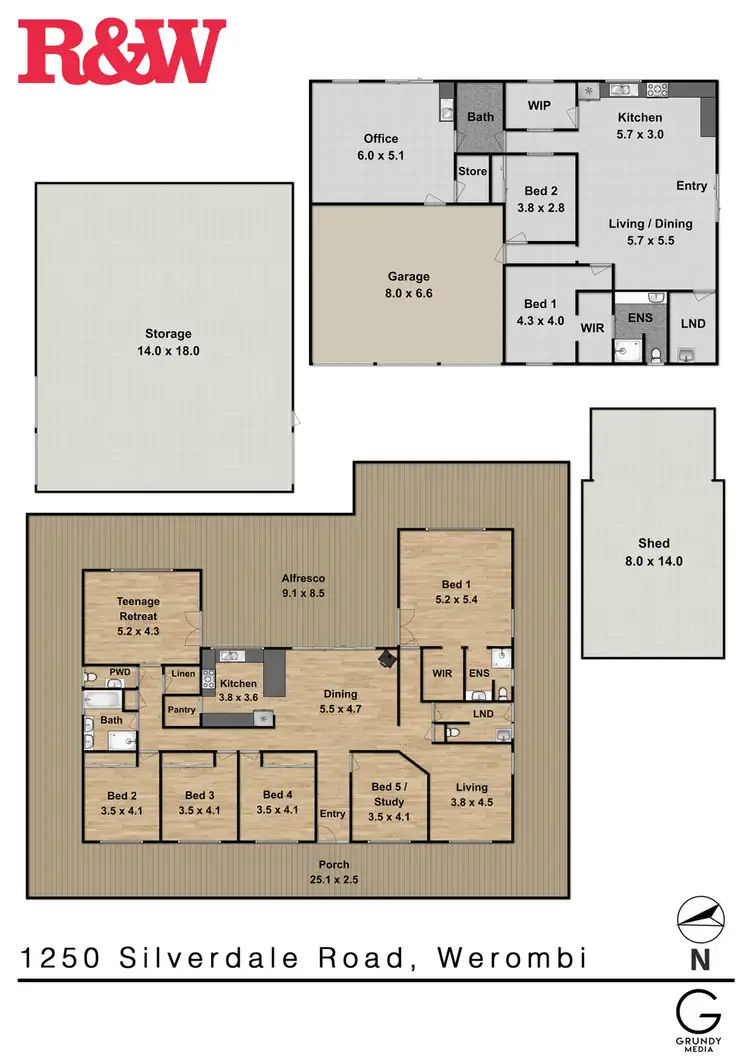 Floorplan of Homely house listing, 1250 Silverdale Road, Werombi NSW 2570