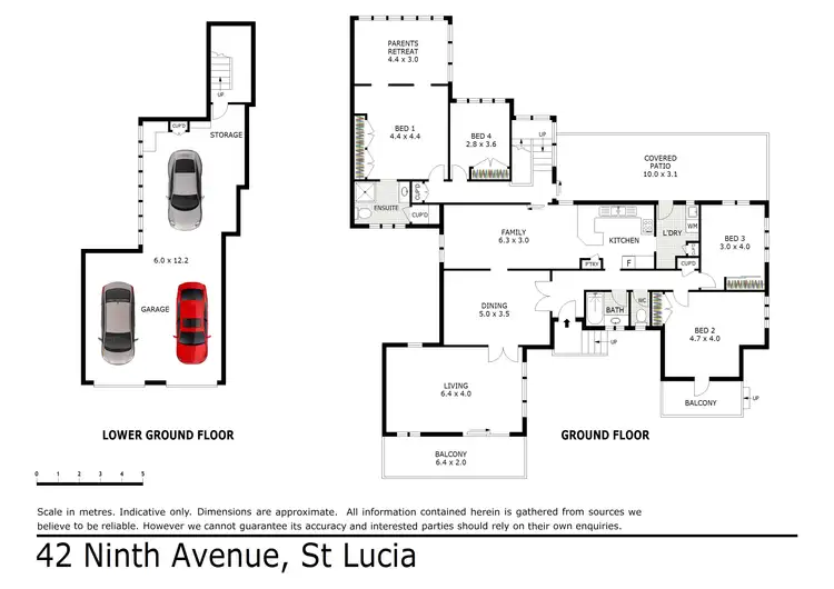 Floorplan of Homely house listing, 42 Ninth Avenue, St Lucia QLD 4067