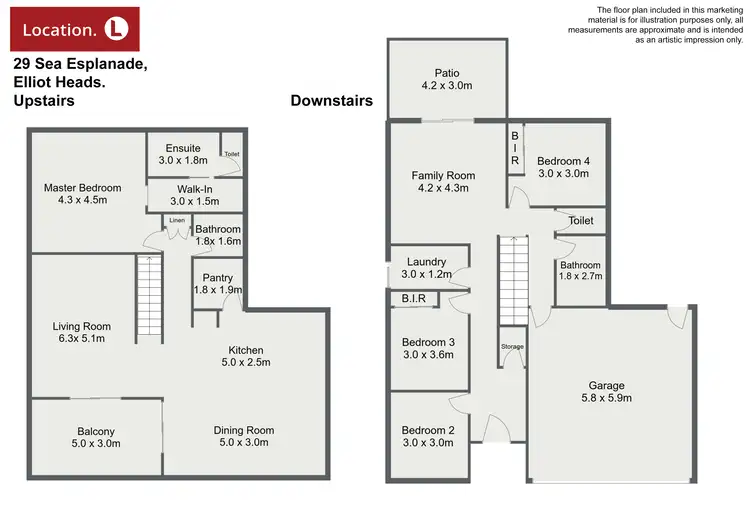 Floorplan of Homely house listing, 29 Sea Esplanade, Elliott Heads QLD 4670