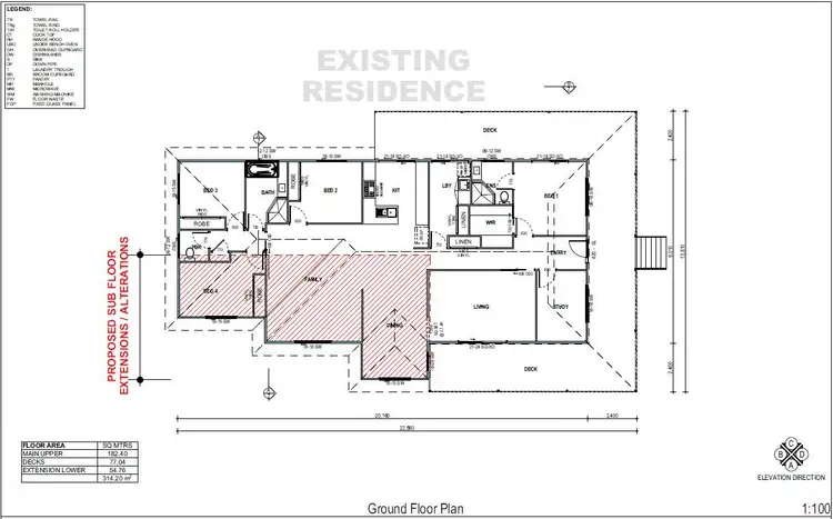 Floorplan of Homely house listing, 26A Constellation Crescent, Mudgeeraba QLD 4213