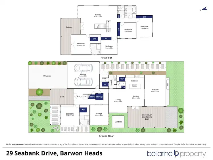 Floorplan of Homely house listing, 29 Seabank Drive, Barwon Heads VIC 3227