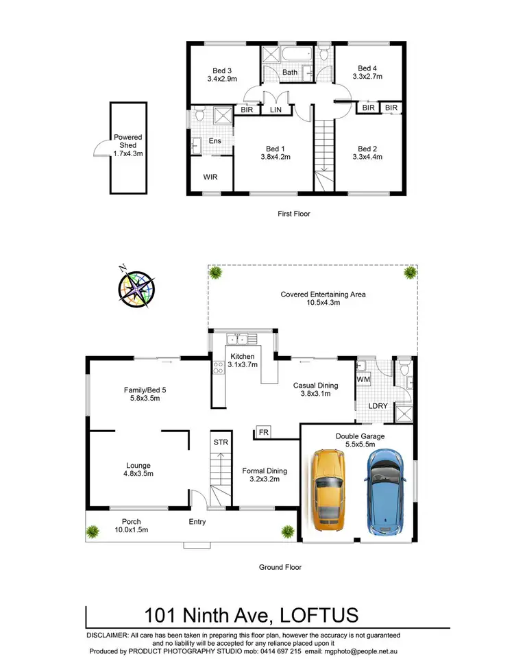 Floorplan of Homely house listing, 101 Ninth Avenue, Loftus NSW 2232