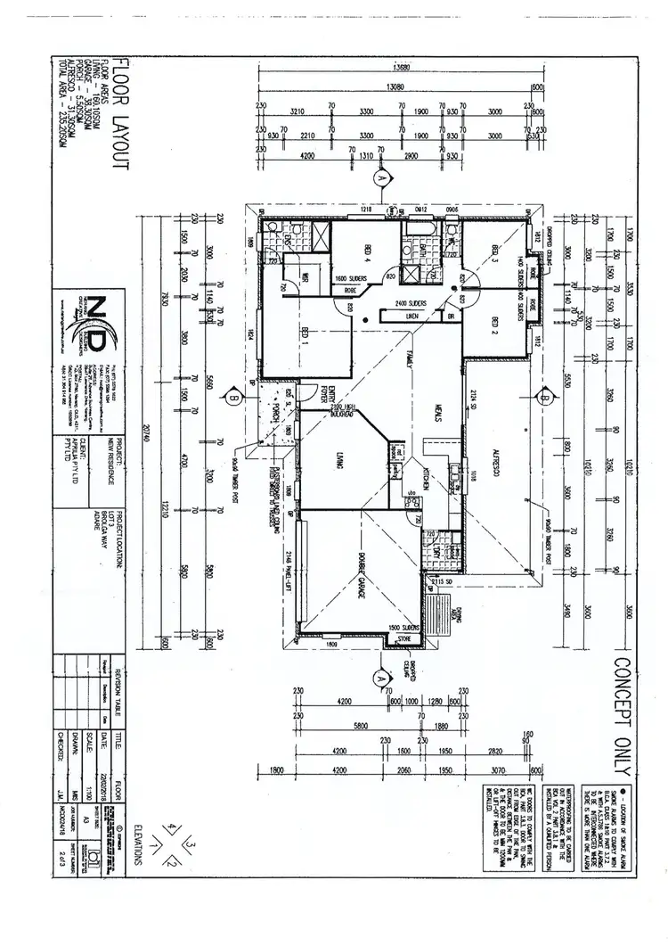 Floorplan of Homely house listing, 12 Brolga Way, Adare QLD 4343