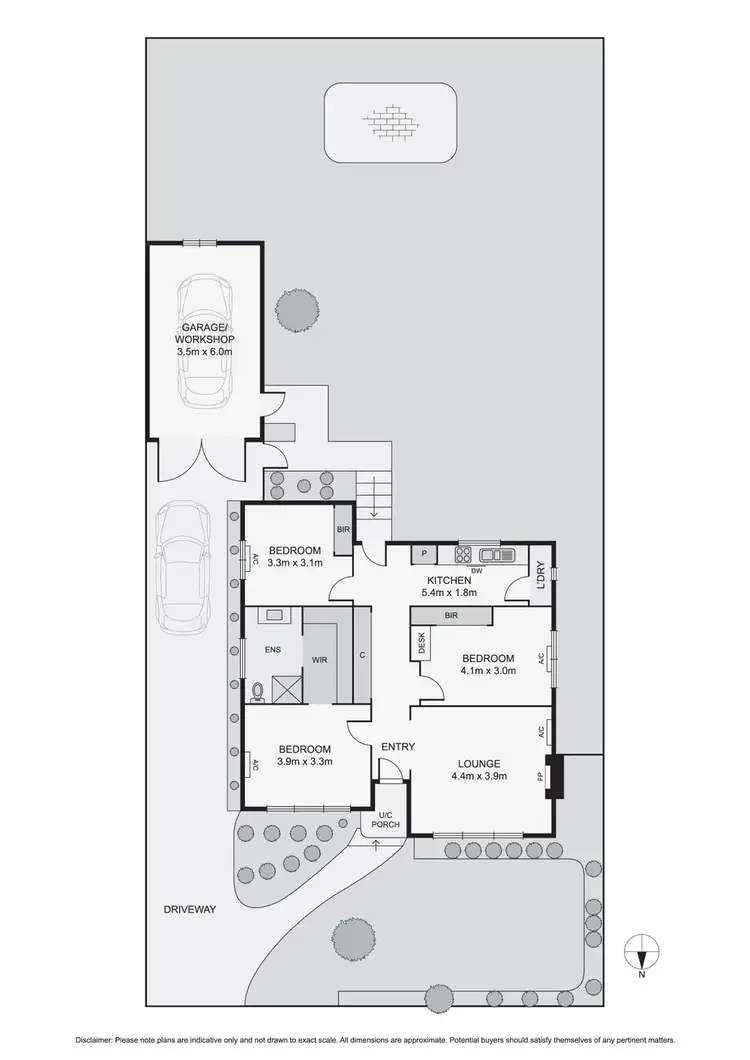 Floorplan of Homely house listing, 3 Tamar Street, Aberfeldie VIC 3040