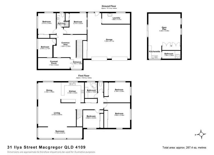 Floorplan of Homely house listing, 31 Ilya Street, Macgregor QLD 4109