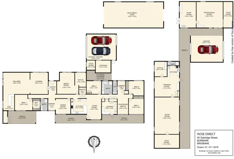 Floorplan of Homely house listing, 40 Oakridge Street, Burbank QLD 4156