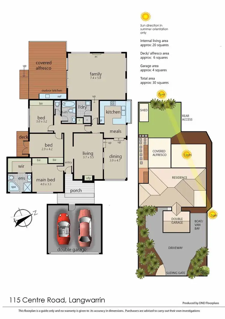 Floorplan of Homely house listing, 115 Centre Road, Langwarrin VIC 3910