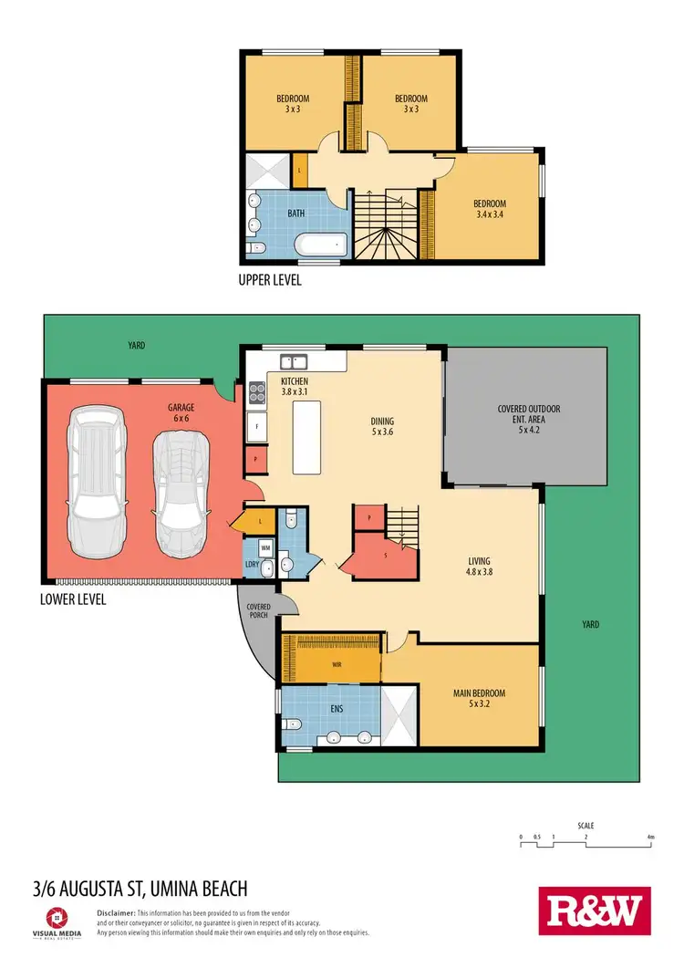 Floorplan of Homely townhouse listing, 3/6 Augusta Street, Umina Beach NSW 2257
