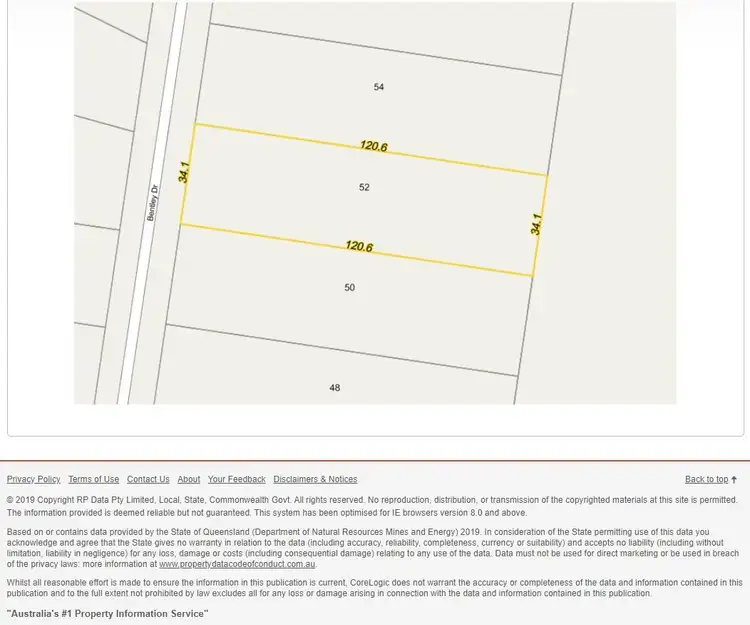 Floorplan of Homely house listing, 52 Bentley Drive, Regency Downs QLD 4341