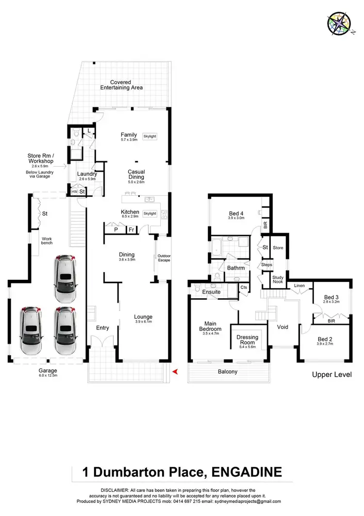 Floorplan of Homely house listing, 1 Dumbarton Place, Engadine NSW 2233