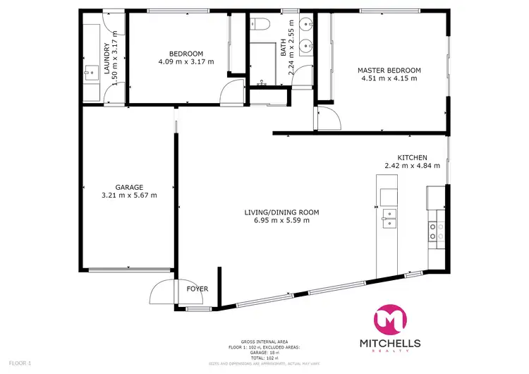 Floorplan of Homely unit listing, 5/38 Alice Street, Pialba QLD 4655