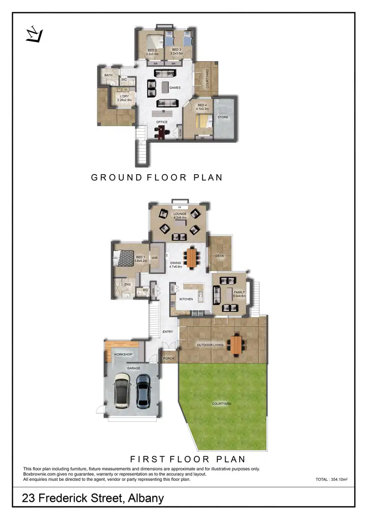 Floorplan of Homely house listing, 23 Frederick Street, Albany WA 6330