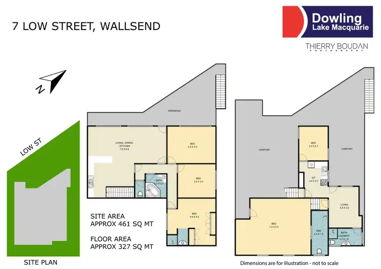 Floorplan of Homely house listing, 7 Low Street, Wallsend NSW 2287