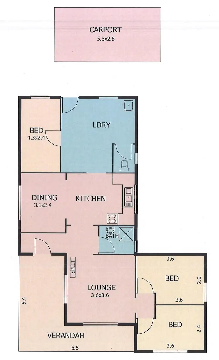 Floorplan of Homely house listing, 30. Hawke Road, Murray Bridge SA 5253