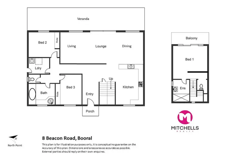 Floorplan of Homely house listing, 8 Beacon Road, Booral QLD 4655