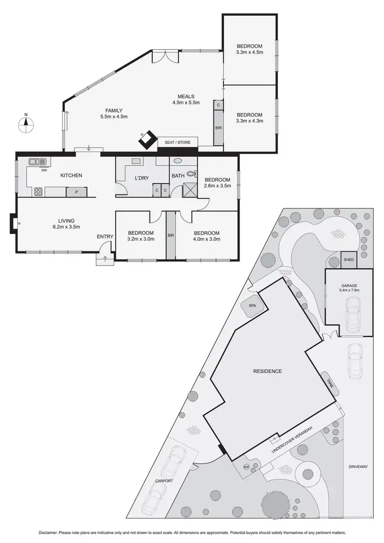 Floorplan of Homely house listing, 1 Lancaster Avenue, Avondale Heights VIC 3034