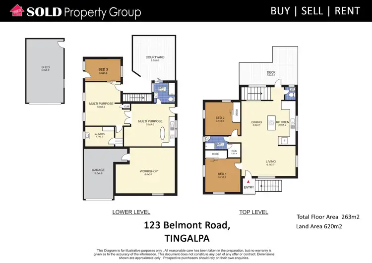 Floorplan of Homely house listing, 123 Belmont Road, Tingalpa QLD 4173