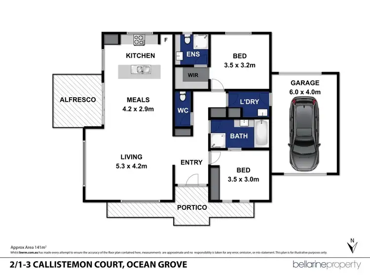 Floorplan of Homely unit listing, Address available on request