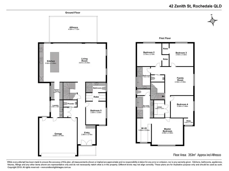 Floorplan of Homely house listing, 42 Zenith Street, Rochedale QLD 4123