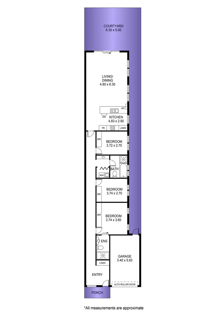 Floorplan of Homely house listing, 35B Greenbank Grove, Hackham West SA 5163
