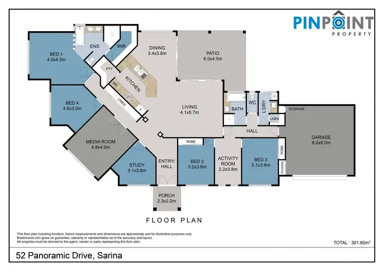 Floorplan of Homely rural property listing, 52 Panoramic Drive, Sarina QLD 4737
