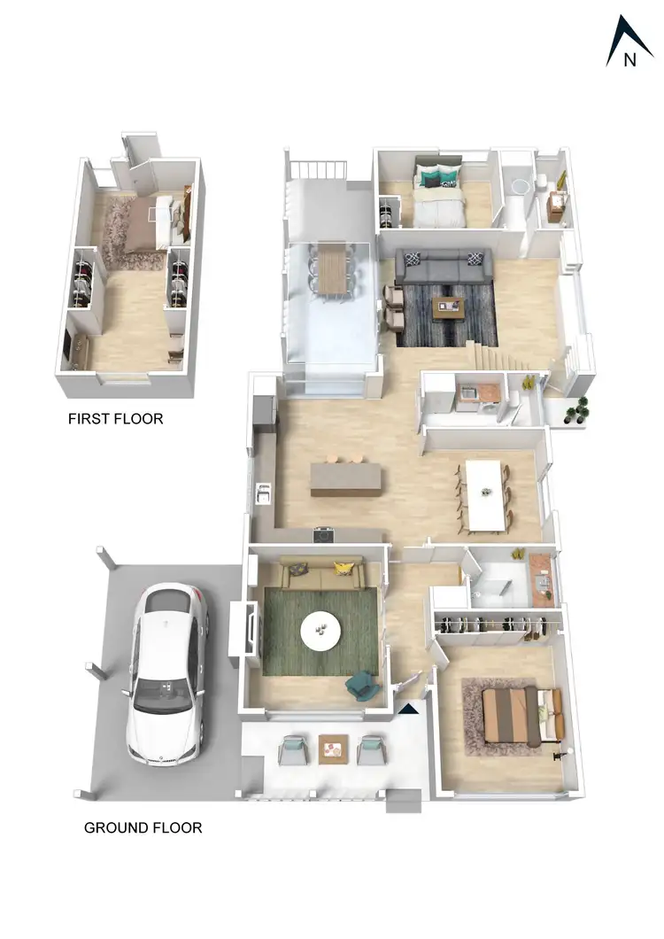 Floorplan of Homely house listing, 2 Greig Street, Sunshine VIC 3020