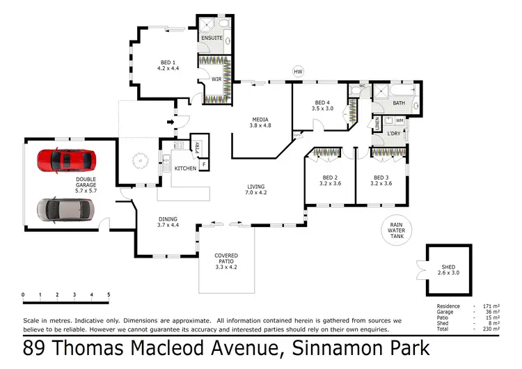 Floorplan of Homely house listing, 89 Thomas Macleod Avenue, Sinnamon Park QLD 4073