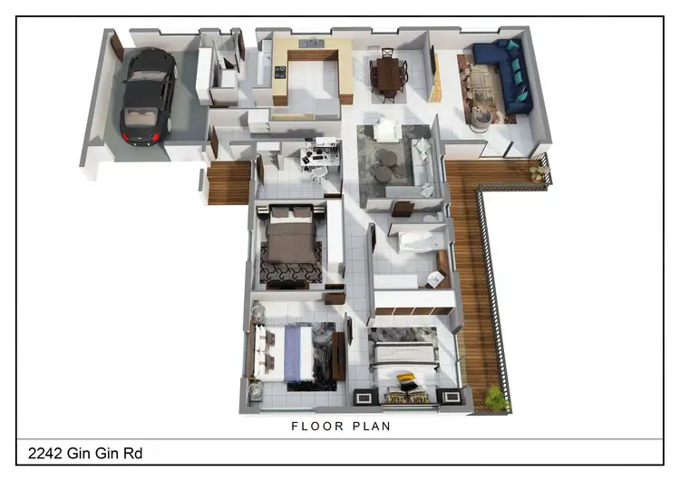 Floorplan of Homely rural property listing, 2242 Gin Gin Road, South Kolan QLD 4670