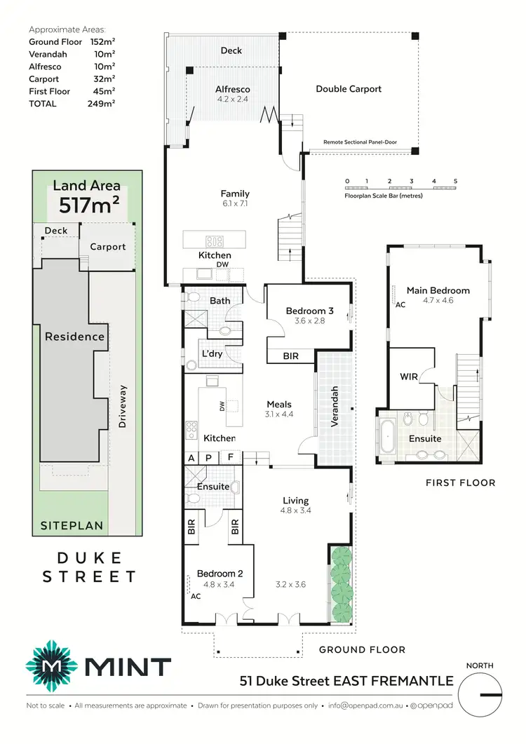 Floorplan of Homely house listing, 51 Duke Street, East Fremantle WA 6158