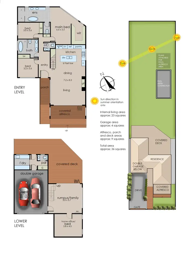 Floorplan of Homely house listing, 6 Muir Street, Frankston VIC 3199
