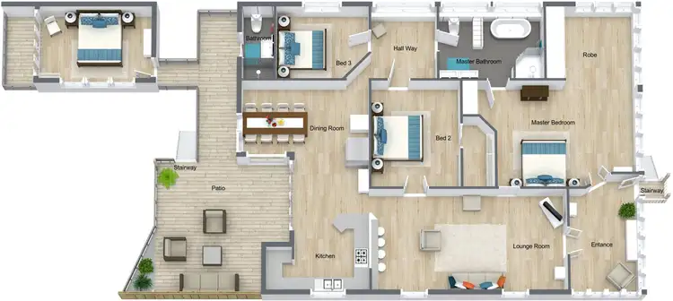 Floorplan of Homely house listing, 4 Cairns Street, Cairns North QLD 4870